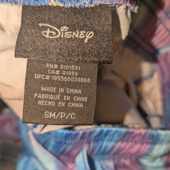 Disney Lilo And Stitch "Let's Get Weird" Lounge Jogger Pants Size S - Picture 2 of 5